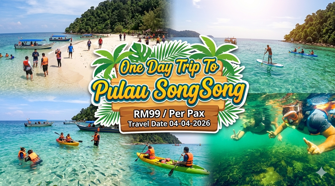 One Day Visit To Pulau SongSong